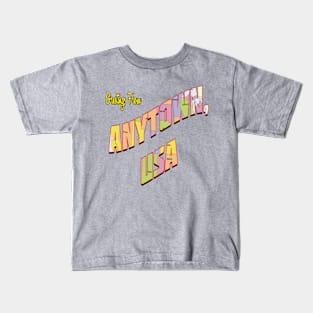 Anytown, USA Logo Kids T-Shirt